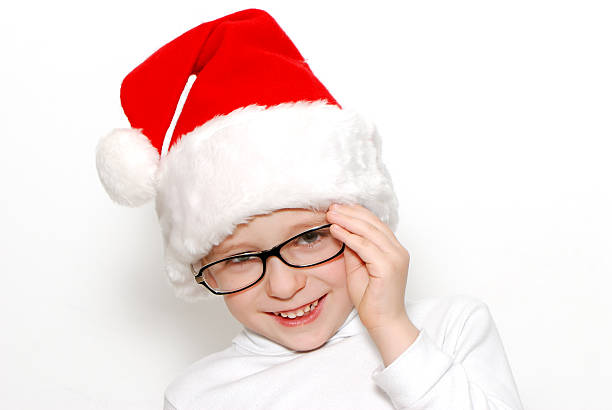 istock Little Santa Claus on a light background. Portrait 89320629