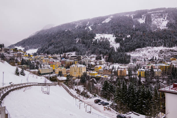 istock Bad Gastein in the alps during winter 893218052