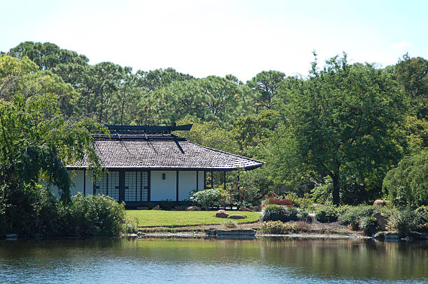istock Quiet corner in japanese garden 89322004