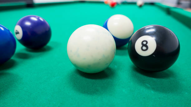 istock strips and solds pool balls 893228306