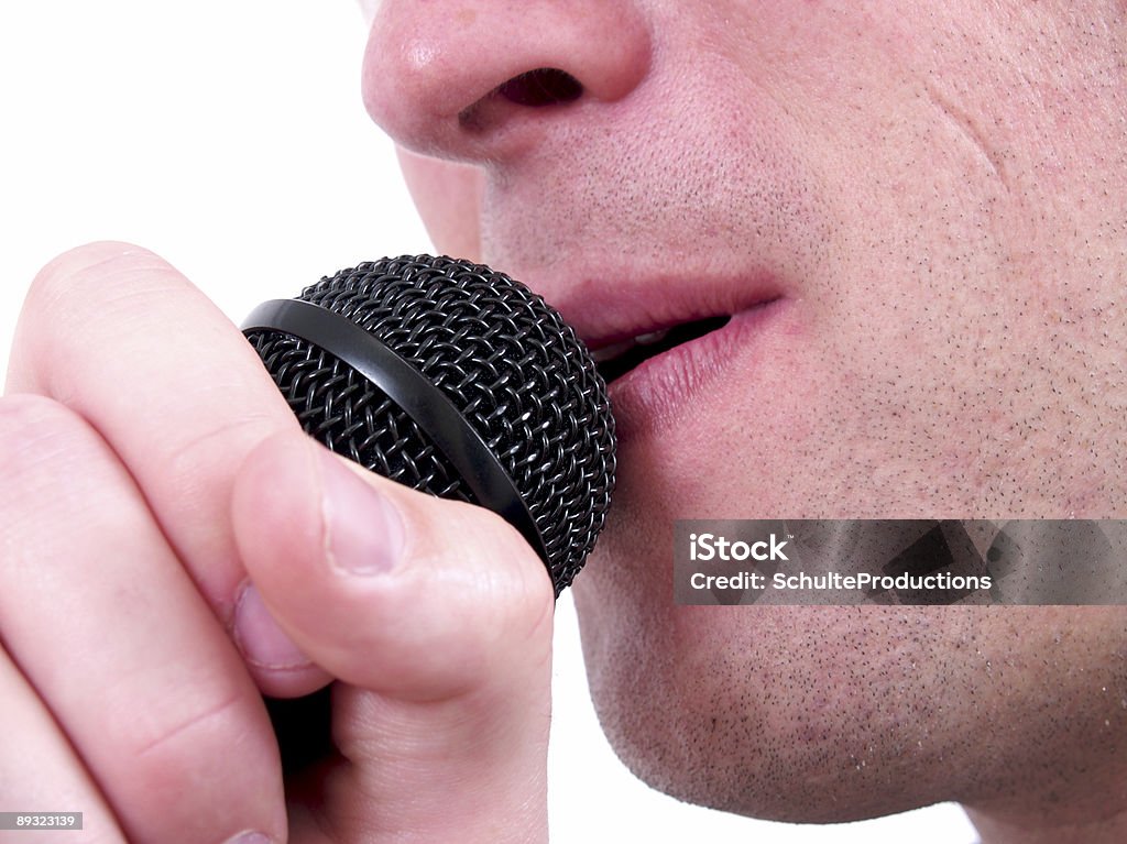 Cantante - Foto de stock de Actuar libre de derechos