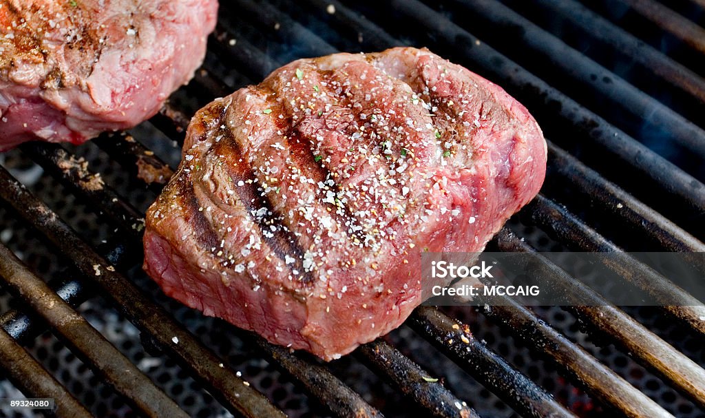 Heiße steaks - Lizenzfrei Farbbild Stock-Foto