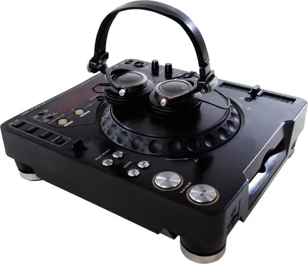 Digital DJ equipment and headphones