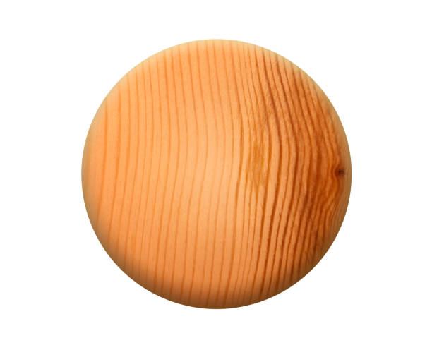 istock Wooden ball isolated 893249420