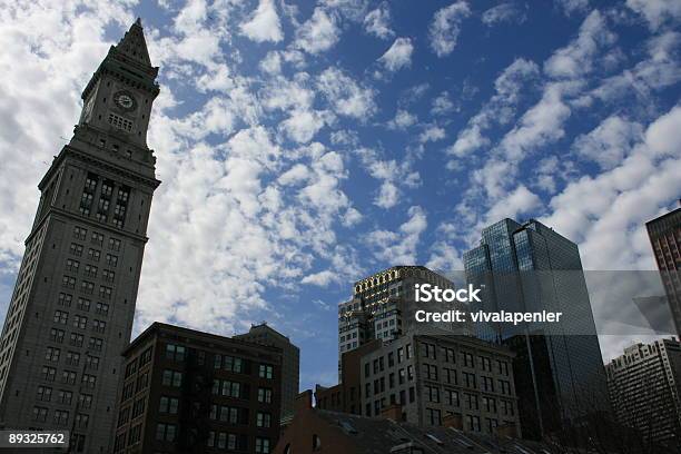 Бостон — стоковые фотографии и другие картинки Custom House Tower - Custom House Tower, Архитектура, Башня