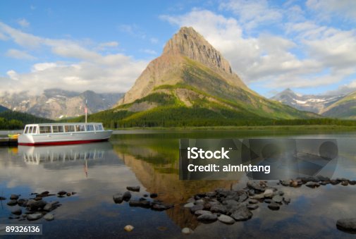 istock Grinnel Point and Swiftcurrent Lake 89326136