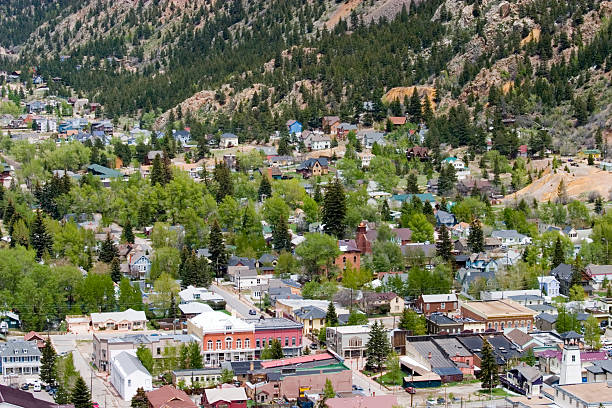 istock Georgetown Colorado Aerial from Guanella Pass 89326397