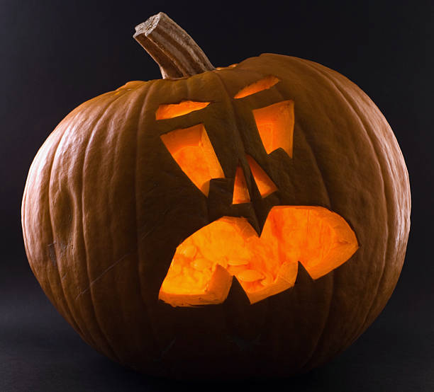 Jack-O-Lantern stock photo