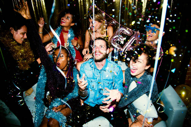 istock People enjoying a party 893275082