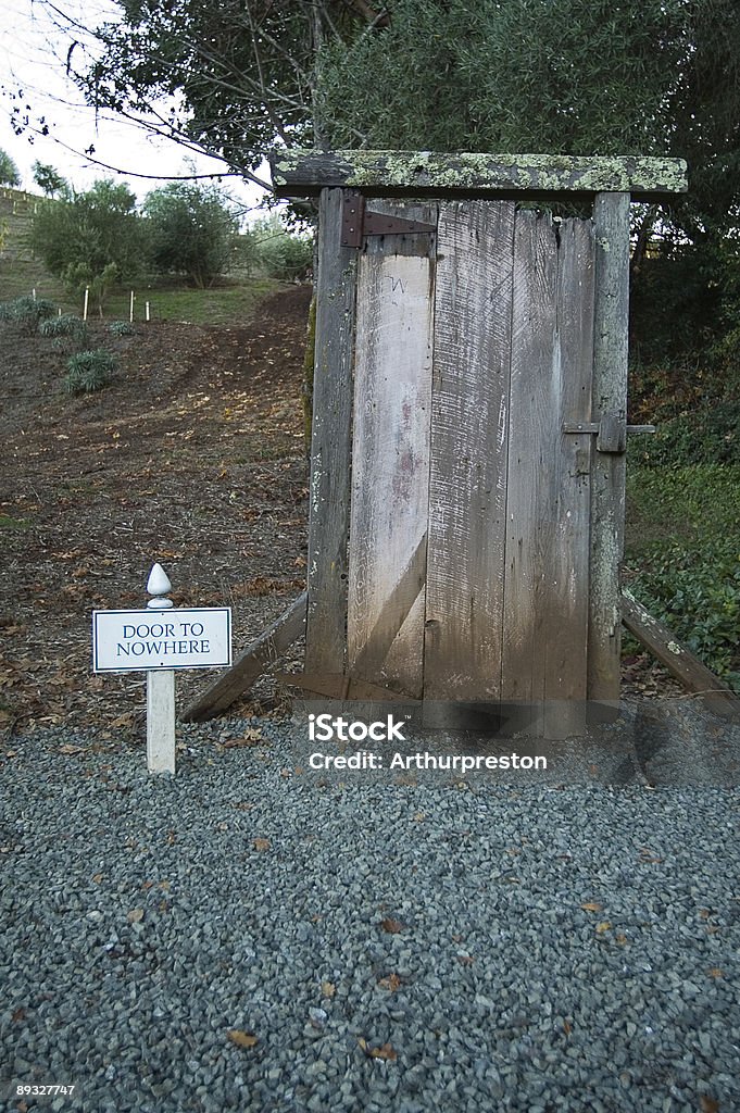 Porte de nulle part - Photo de Angle aigu libre de droits
