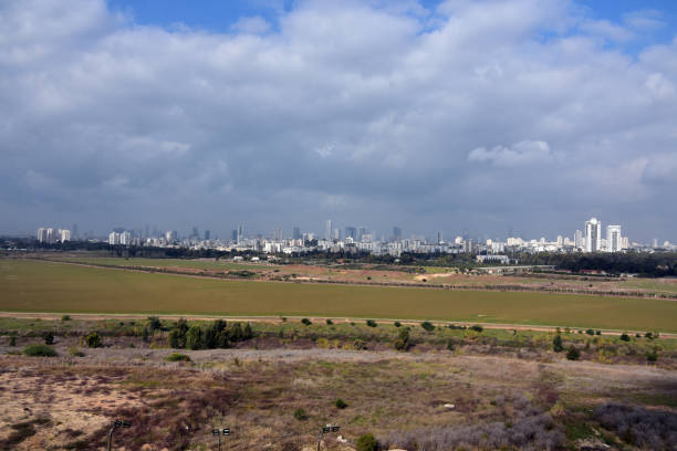istock Tel Aviv from Ariel Sharon Park 893294752