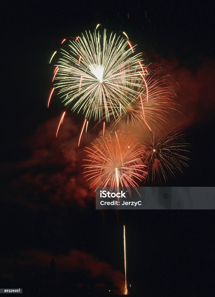 Feuerwerk - Lizenzfrei Abstrakt Stock-Foto