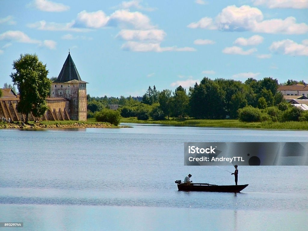 Kirillov-Mosteiro de Belozersky, Rússia - Foto de stock de Abadia - Mosteiro royalty-free