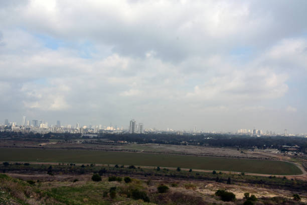 istock Tel Aviv from Ariel Sharon Park 893297542