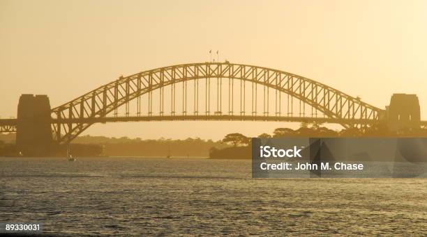 Sydney Harbour Bridge Na Zmierzch - zdjęcia stockowe i więcej obrazów Architektura - Architektura, Australia, Bez ludzi