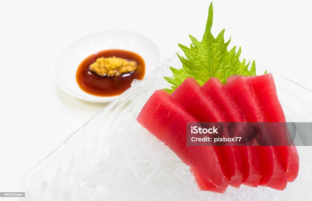 Nice fresh fish, Sashimi Japanese cuisine Amusement Park Stock Photo