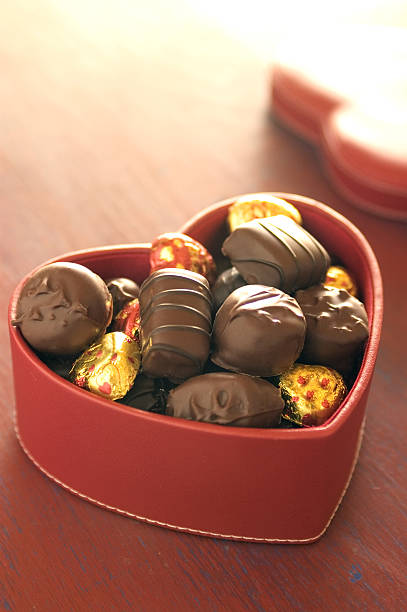 Box of Chocolates stock photo