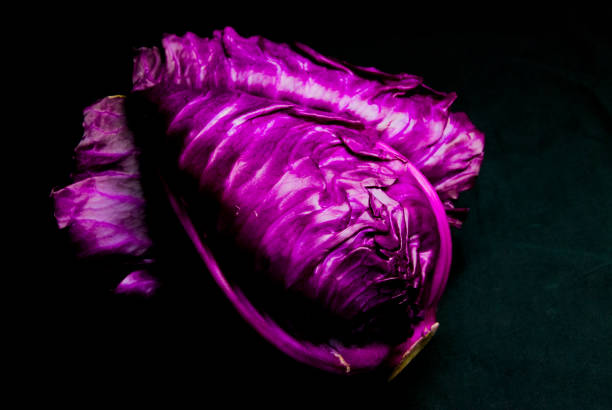 istock red cabbage close-up studio on black ingredient food 893318732