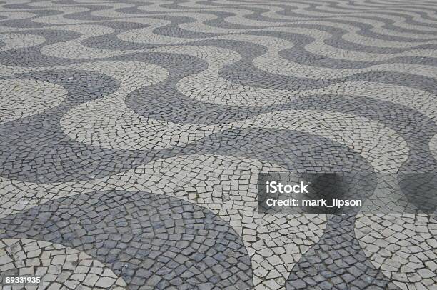 Gehweg Muster In Lagos Portugal Stockfoto und mehr Bilder von Farbbild - Farbbild, Fotografie, Gehweg