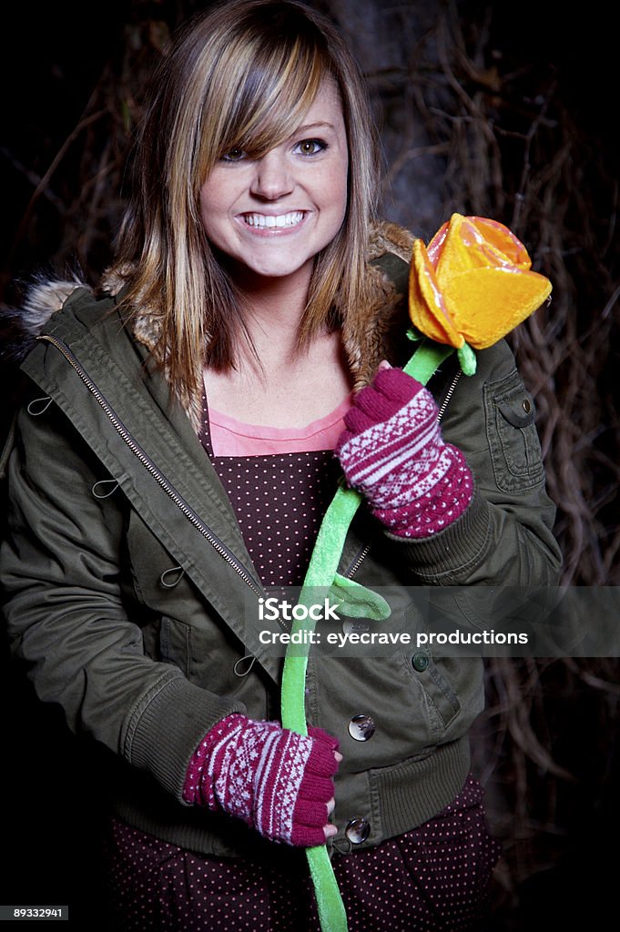 teenager young female outdoor portraits  Adolescence Stock Photo