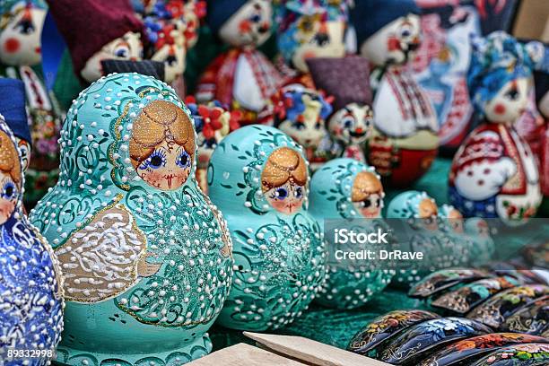 Russische Puppen Stockfoto und mehr Bilder von Bunt - Farbton - Bunt - Farbton, Dekoration, Farbbild