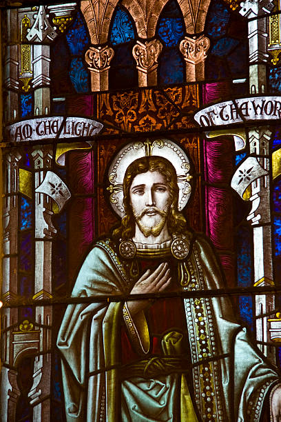 istock Jesu Christ , Stained Glass 89333074