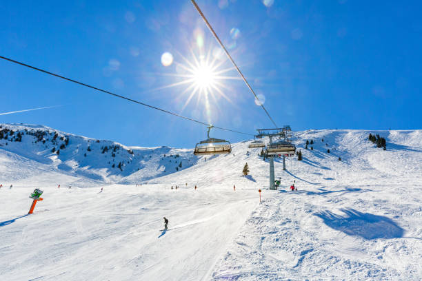 istock Winter landscape in Alps 893339176
