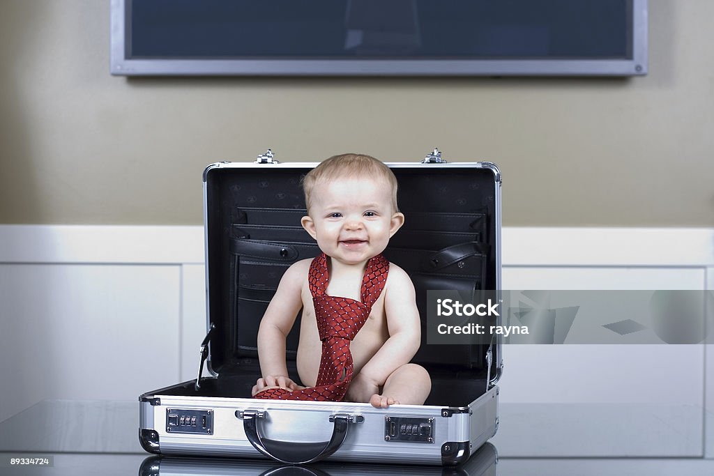 Executive Baby  Baby - Human Age Stock Photo