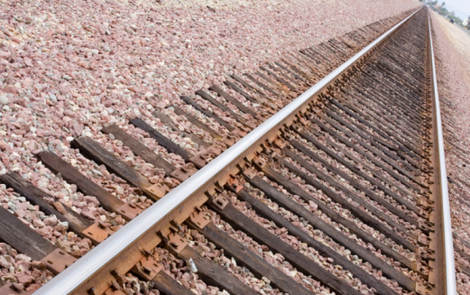 Railroad Tracks Angled Stock Photo Download Image Now Color Image fra-announces-3-billion-rail-crossing-elimination-program-will-texas