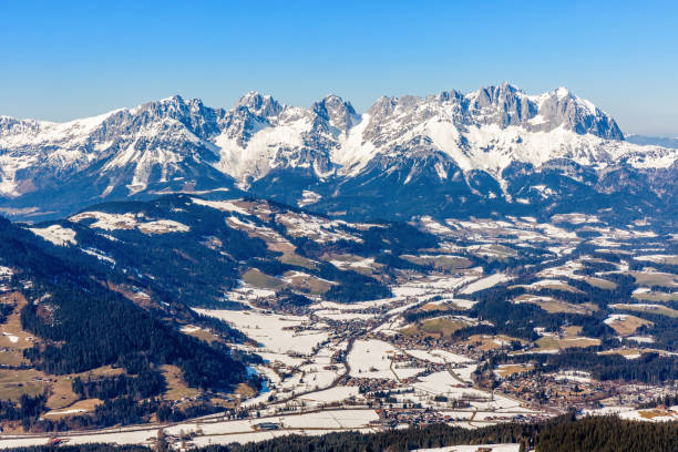 istock Winter landscape in Alps 893350542