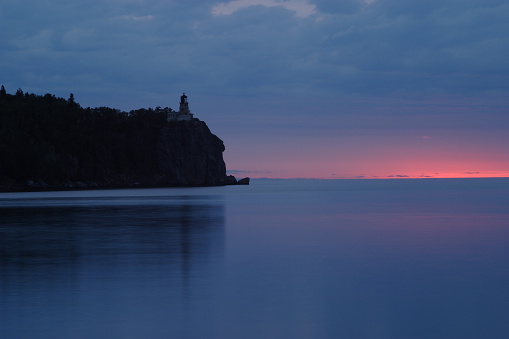 Sunrise on Split Rock Lighthouse