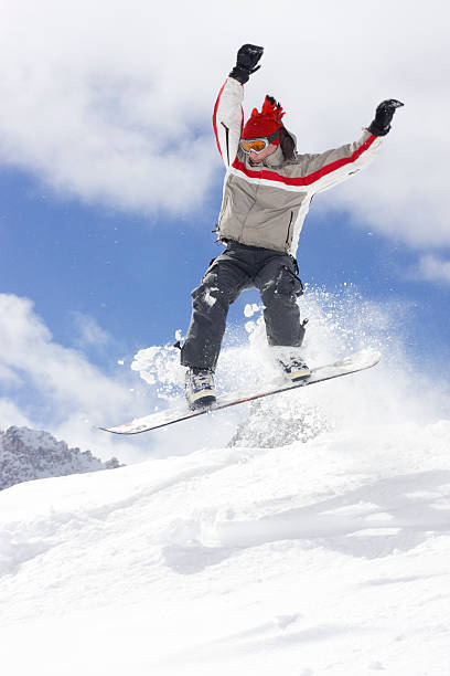 snowboarding - foto de acervo