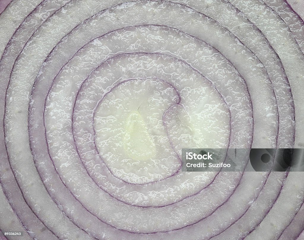 red onion  Circle Stock Photo