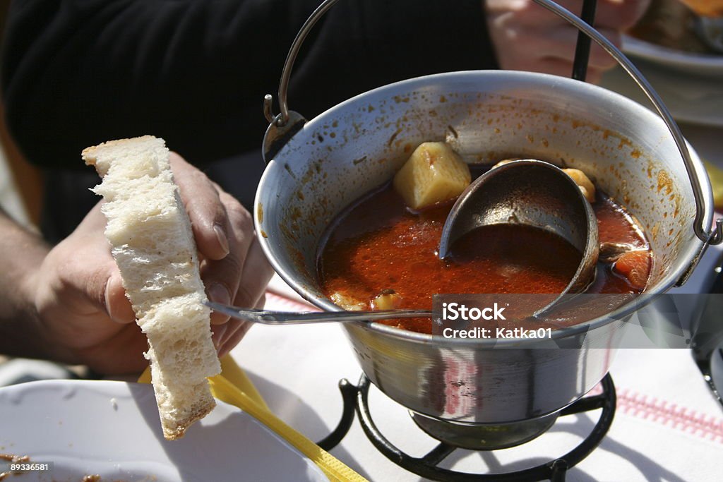 goulash Sopa - Royalty-free Carne Foto de stock