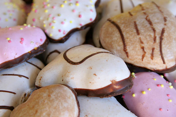 istock Holiday Christmas cookies upclose 89336617