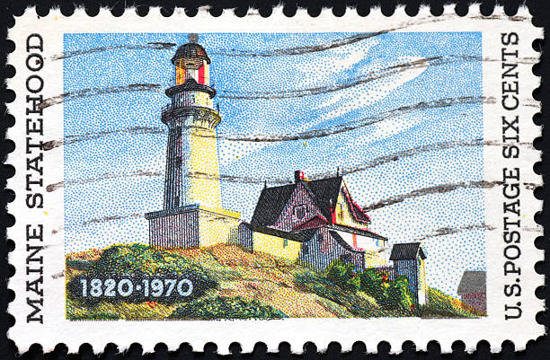 istock Maine Statehood stamp 89337195