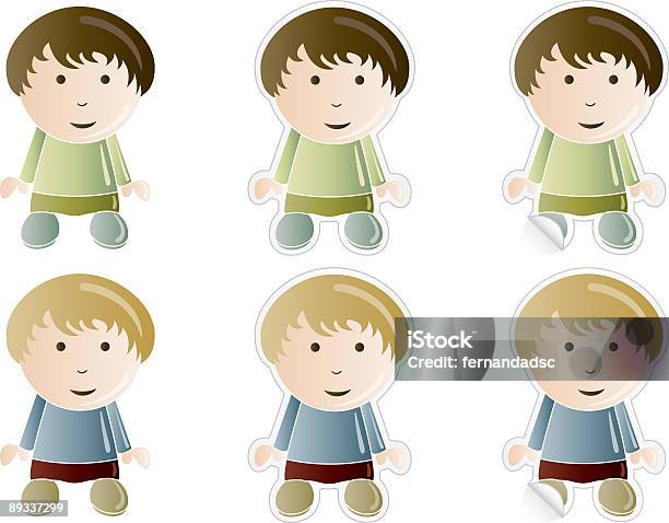 Jungensymbole Stock Vektor Art und mehr Bilder von 10-11 Jahre - 10-11 Jahre, 2-3 Jahre, 4-5 Jahre