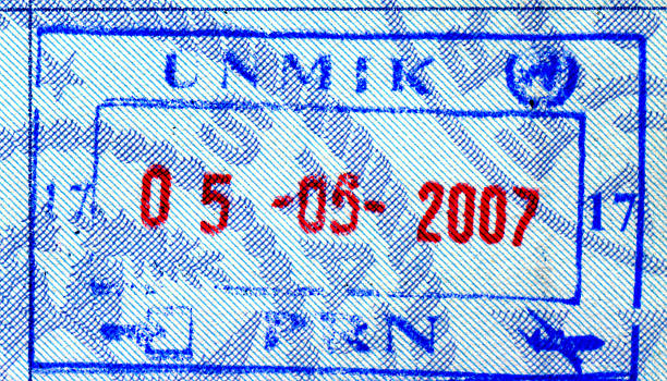 istock European passport stamp (part of series) 89337603