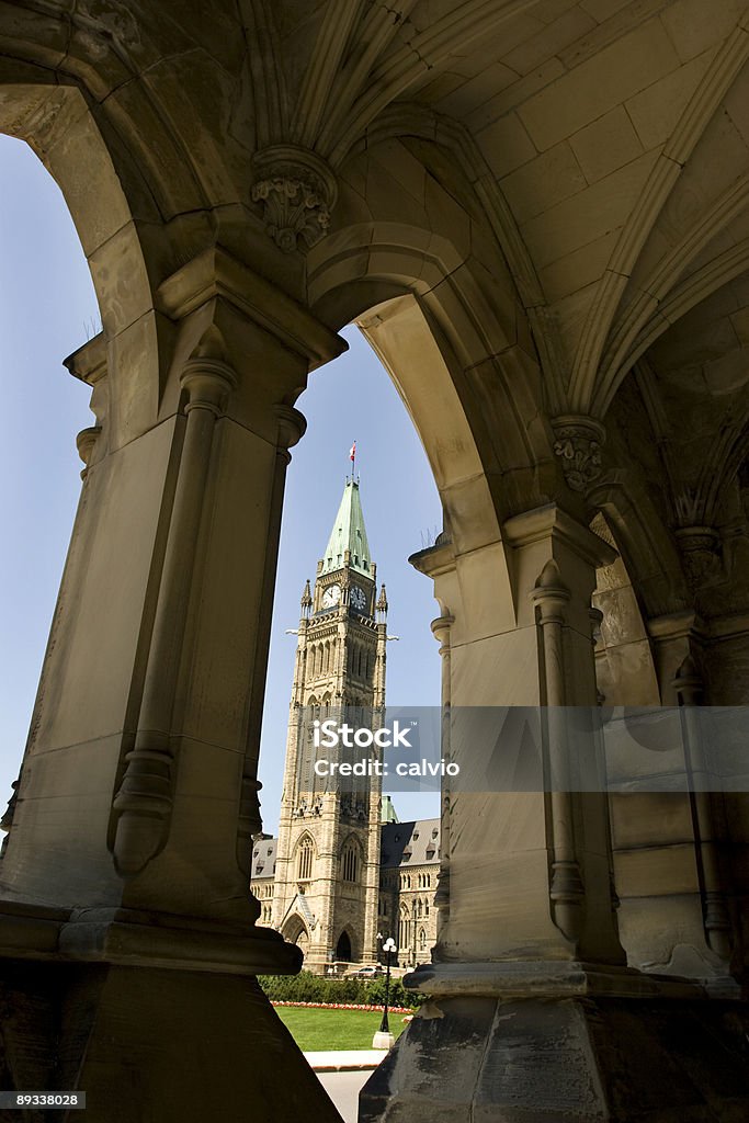 Parlamento Hill detalhe - Royalty-free América do Norte Foto de stock