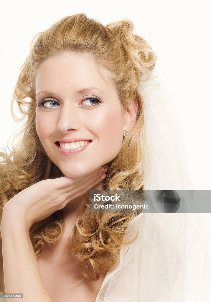 Bellissima sposa - Foto stock royalty-free di Adulto