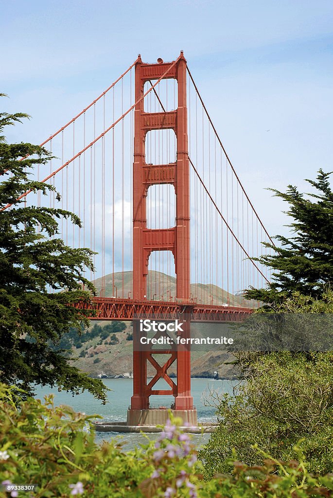 Ponte Golden gate - Foto de stock de Autoestrada royalty-free