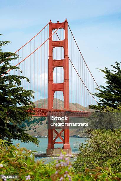 Foto de Ponte Golden Gate e mais fotos de stock de Autoestrada - Autoestrada, Baía, Baía de São Francisco