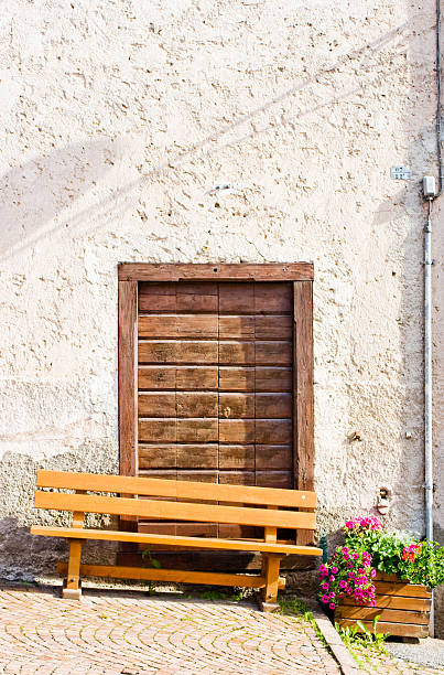 Rural Door stock photo