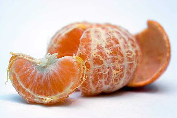 Clementines 簡単に剥がす ストックフォト