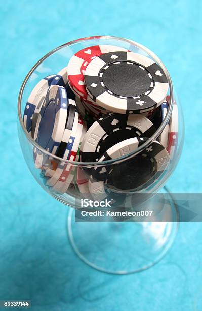 Poker Chips Stock Photo - Download Image Now - Close-up, Color Image, Extreme Close-Up