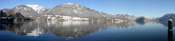 wolfgangsee - lake amadeus stock-fotos und bilder