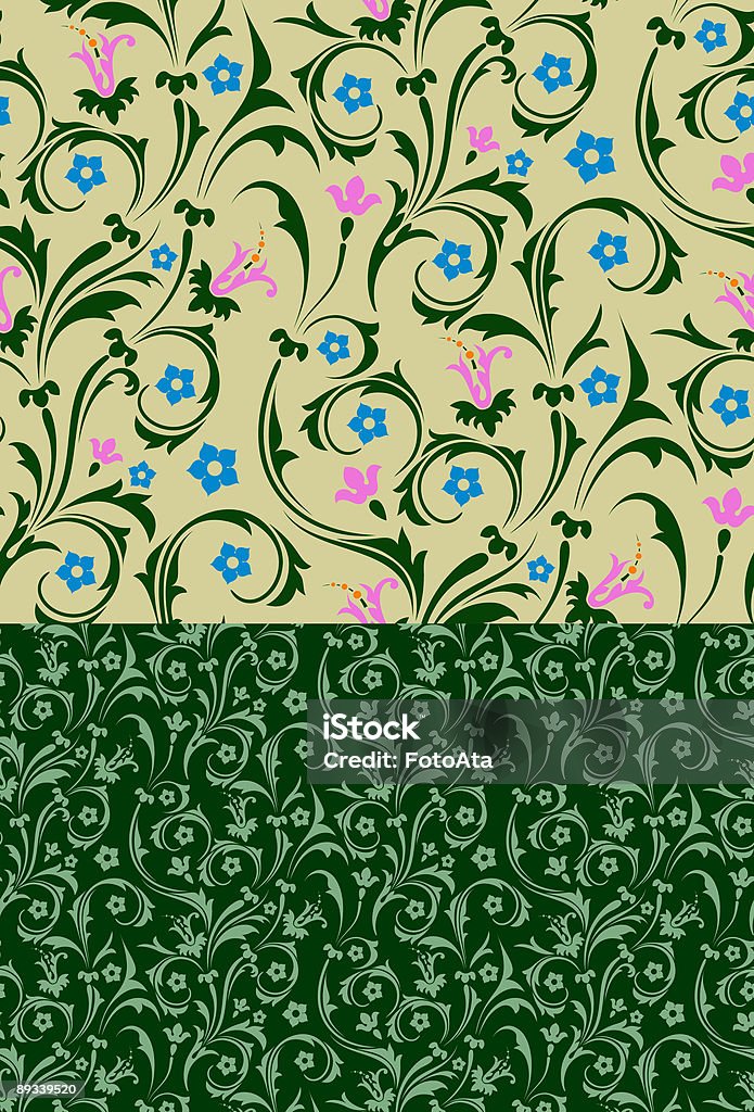 ornament Hintergrund - Lizenzfrei Blume Stock-Illustration