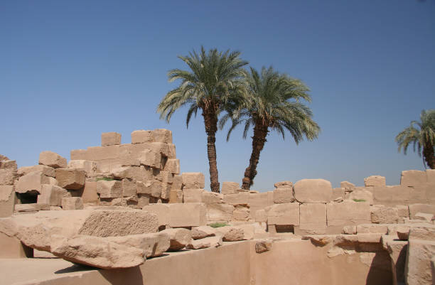 istock Panorama of Karnak Temple 893395658