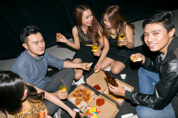 Pizza with friends
