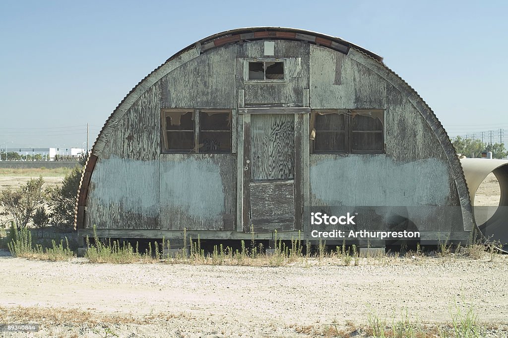 Quonset 오두막 - 로열티 프리 오두막 스톡 사진